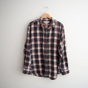 WINDERIVER | BLACK/RED PLAID SHIRT